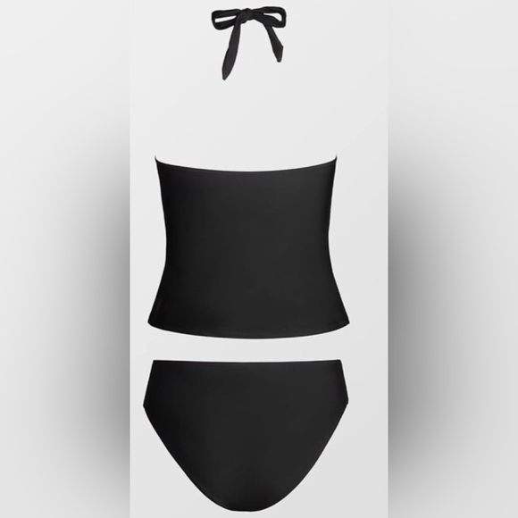 🆕 CUPSHE 2 PIECE NAVY TAKINI SWIMSUIT - Picture 9 of 10